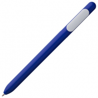 Ручка шариковая Swiper, синяя с белым фото 
