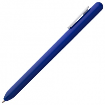 Ручка шариковая Swiper, синяя с белым фото 