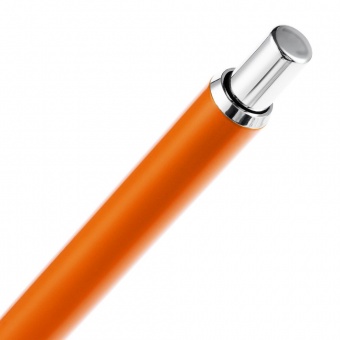 Ручка шариковая Slim Beam, оранжевая фото 