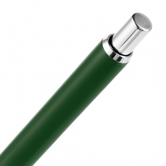 Ручка шариковая Slim Beam, зеленая фото 