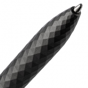 Ручка шариковая Digit Soft Touch со стилусом, черная фото 
