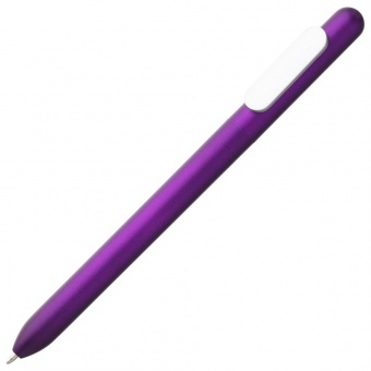 Ручка шариковая Swiper Silver, фиолетовый металлик фото 