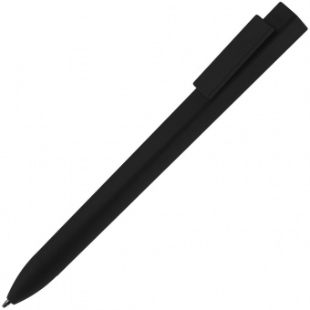 Ручка шариковая Swiper SQ Soft Touch, черная фото 