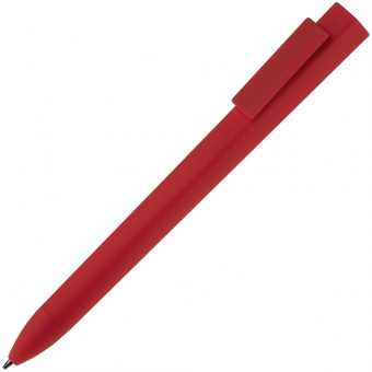 Ручка шариковая Swiper SQ Soft Touch, красная фото 