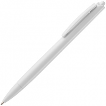 Ручка шариковая Tick, белая фото 