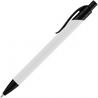 Ручка шариковая Undertone Black Soft Touch, белая фото 