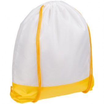 Рюкзак детский Classna, белый с желтым фото 