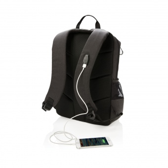 Рюкзак для ноутбука Lima 15" с RFID защитой и разъемом USB фото 