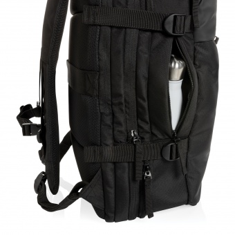 Рюкзак для путешествий Swiss Peak из rPET AWARE™ с регулируемым объемом, 15.6" фото 