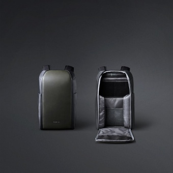 Рюкзак FlipPack, черный с зеленым фото 
