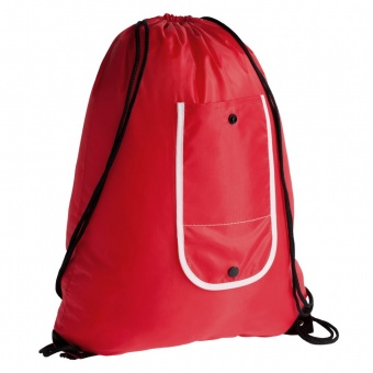 Рюкзак складной Unit Roll, красный фото 