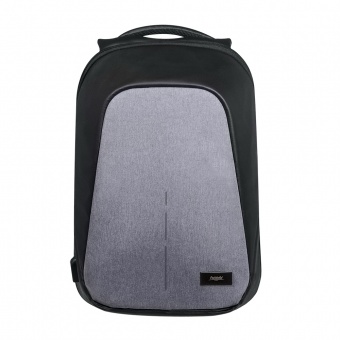 Рюкзак Stile c USB разъемом, серый/серый фото 