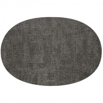 Салфетка сервировочная Fabric, двухсторонняя, темно-серая фото 