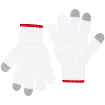 Сенсорные перчатки на заказ Guanti Tok, полушерсть фото 