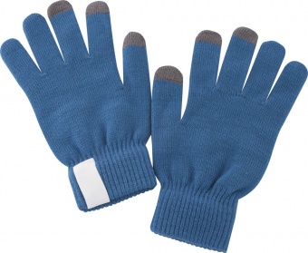 Сенсорные перчатки Scroll, синие фото 