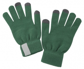Сенсорные перчатки Scroll, зеленые фото 