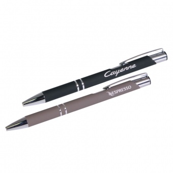 Шариковая ручка Alpha, серебряная фото 