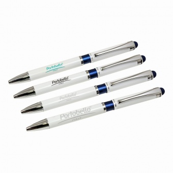 Шариковая ручка Arctic, белая/синяя фото 