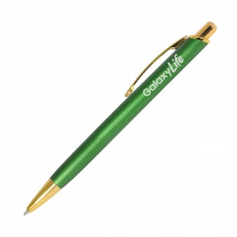 Шариковая ручка Cardin, зеленая/золото фото 