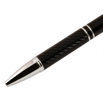 Шариковая ручка Crocus, черная фото 