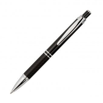 Шариковая ручка Crocus, черная фото 