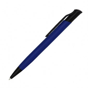 Шариковая ручка Grunge, синяя фото 