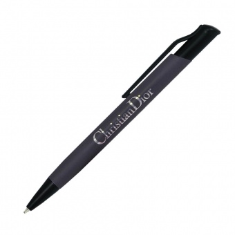 Шариковая ручка Grunge, темно-серая фото 