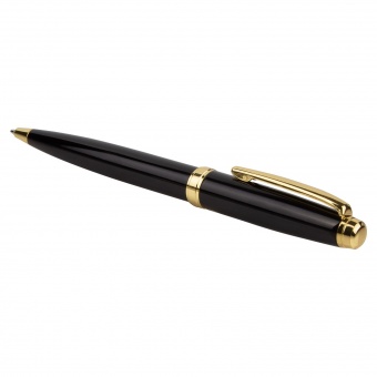 Шариковая ручка Lyon, черная/позолота фото 