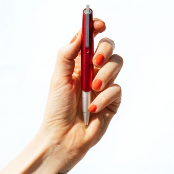 Шариковая ручка PF Go, красная фото 