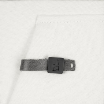 Шильдик на резинку Band, вино фото 