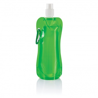 Складная бутылка для воды, 400 мл, зеленый фото 
