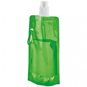 Складная бутылка HandHeld, зеленая фото 