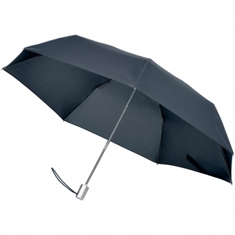 Складной зонт Alu Drop S, 3 сложения, 7 спиц, автомат, синий фото 7