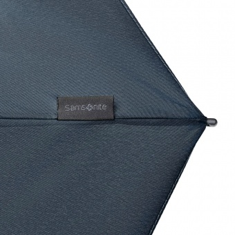 Складной зонт Alu Drop S, 3 сложения, механический, синий фото 