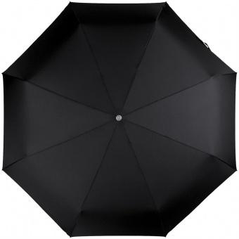 Складной зонт Alu Drop S Golf, 3 сложения, автомат, черный фото 1