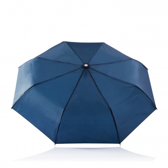 Складной зонт-автомат Deluxe, d96 см, темно-синий фото 