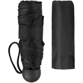Складной зонт Cameo, механический, черный фото 