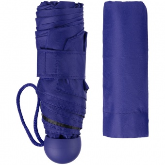 Складной зонт Cameo, механический, синий фото 