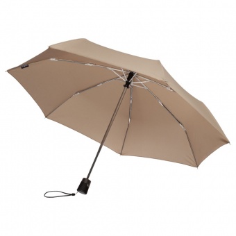 Складной зонт TAKE IT DUO, бежевый фото 