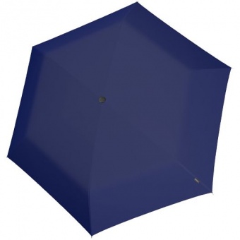 Складной зонт U.200, темно-синий фото 