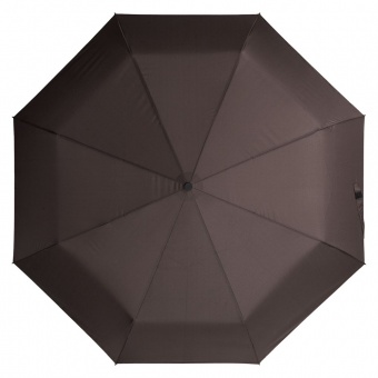 Складной зонт Unit Classic, коричневый фото 4