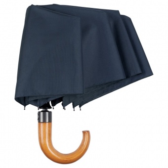 Складной зонт Unit Classic, темно-синий фото 2