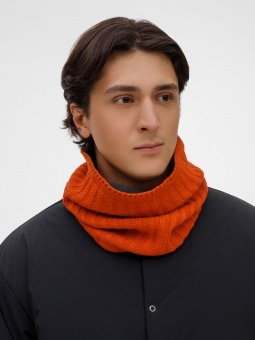 Снуд ComFleece, темно-оранжевый (кирпичный) фото 