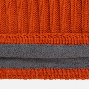 Снуд ComFleece, темно-оранжевый (кирпичный) фото 