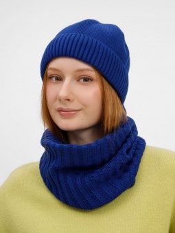 Снуд ComFleece, темно-синий (кобальт) фото 