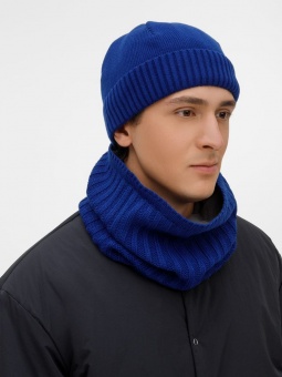 Снуд ComFleece, темно-синий (кобальт) фото 