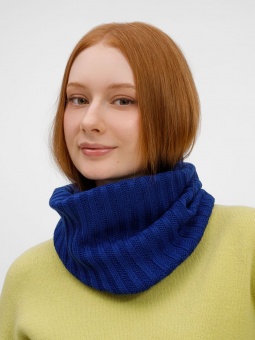 Снуд ComFleece, темно-синий (кобальт) фото 