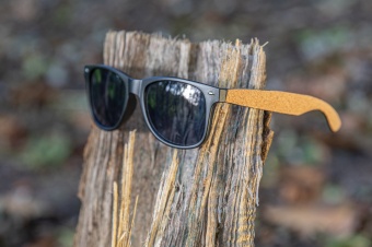 Солнцезащитные очки Cork из переработанного пластика, UV 400 фото 