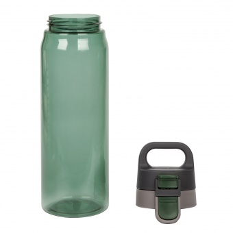 Бутылка для воды Aqua, зеленая фото 