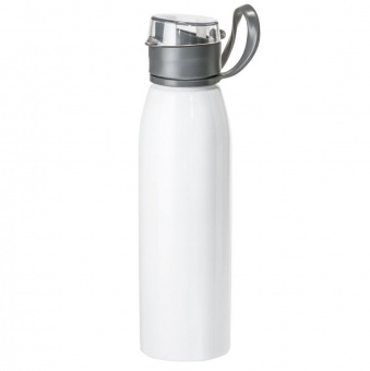 Спортивная бутылка для воды Korver, белая фото 